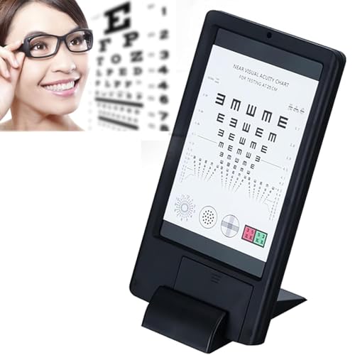 Test des yeux boîte lumineuse double face distance inspection 25cm