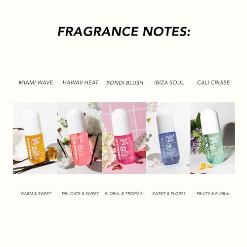 Image of Holler And Glow Cali Cruise Body & Hair Mist, Body Spray For Women, Hair Perfume For Women, Women Fragrance, Zesty Citrus Tangerine, Rose, Patchouli, Floral & Citrusy Fragrance Notes, 8.11 Fl Oz