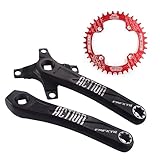 【Chainring】34T, 36T, 38T, 40T, 42T plato único, adecuado para velocidad 8/9/10/11/12.