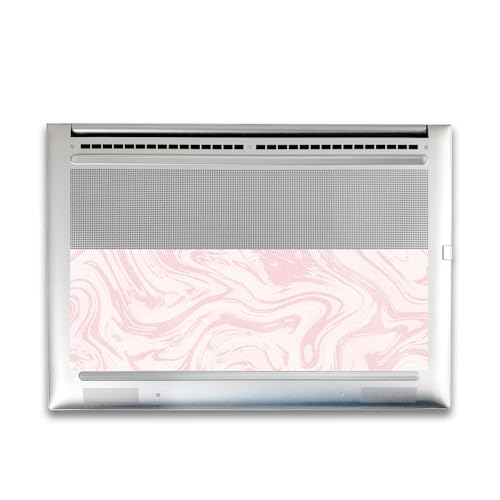Image of Glossy Glitter Gaming Skin Compatible with HP Envy x360 16 inch (2023) - Silky Pink - Premium 3M Vinyl Protective Wrap Decal Cover - Easy to Apply | Crafted in The USA by MightySkins