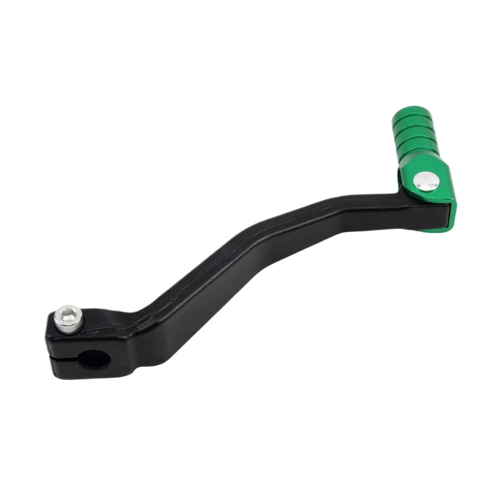 EZekAMTxf Folding Aluminum Gear Shift Lever for Kayo 125cc 140cc 150cc 250cc Motocross Motorcycles(Green)