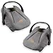 Cozy Cover Infant Car Seat Cover (Charcoal) - The Industry Leading Infant Carrier Cover Trusted by Over 6 Million Moms Worldwide for Keeping Your Baby Cozy & Warm