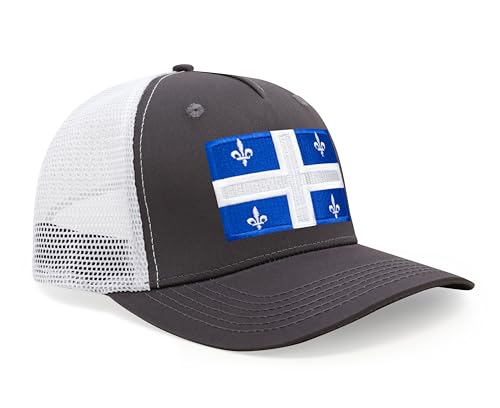 Image of International Tie State Hat for Men and Women, Adjustable Snapback Trucker Baseball Cap with Embroidered Patch