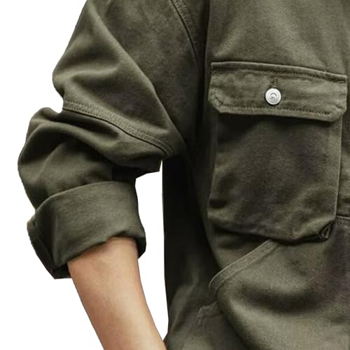 Chaqueta vaquera para hombre con diseño desgastado miniatura 5