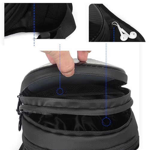 Bolsa de pierna de motocicleta antirrobo e impermeable para viaje 6