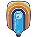 GAMMA Sports 5.0 Pickleball Paddle, Graphite Pickleball Paddle with Polypropylene Core and Honeycomb Grip, Blue and Orange, 4 (1/4)