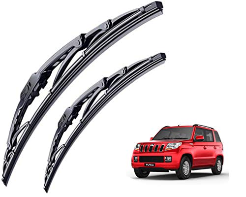 Image of WolkomHome High Performance OE Car Wiper Blade Replacement set of 2 Pc Right 20 inch Left 18 inch for Mahindra TUV-300