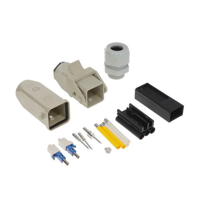 09575040511001, Fiber Optic Connectors Han3A M-20 pl. DC Plug SM