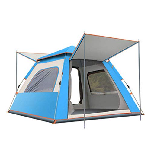 Grande tente hydraulique automatique 4-6 personnes étanche pour camping