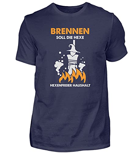 T-Shirt pour la Maison sans sorcière Bleu Homme Medium Confort