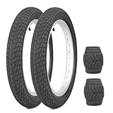 WEEROCK 12.5 Inch Kid Bike Tire, 2 Pack 12 ½ x 2 ¼ (62-203) Child Bicycle Tires for 12' 12.5' Children Bicycles, Kids Boy Girl 's Bike, Scooter, Balance Bike