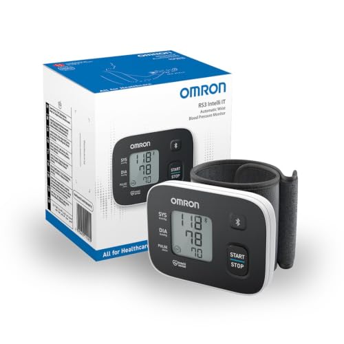 OMRON RS3 Intelli IT Tensiomètre poignet, Connexion Bluetooth, 13.5-21.5 cm – vue 9