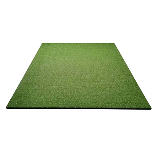 HONSAN ゴルフマット ゴルフ 練習 マット 大型 100×100CM 100×150CM 素振り スイング ドライバー アイアン パター 練習器具 室内 屋外 人工芝 SBR (150*150cm)