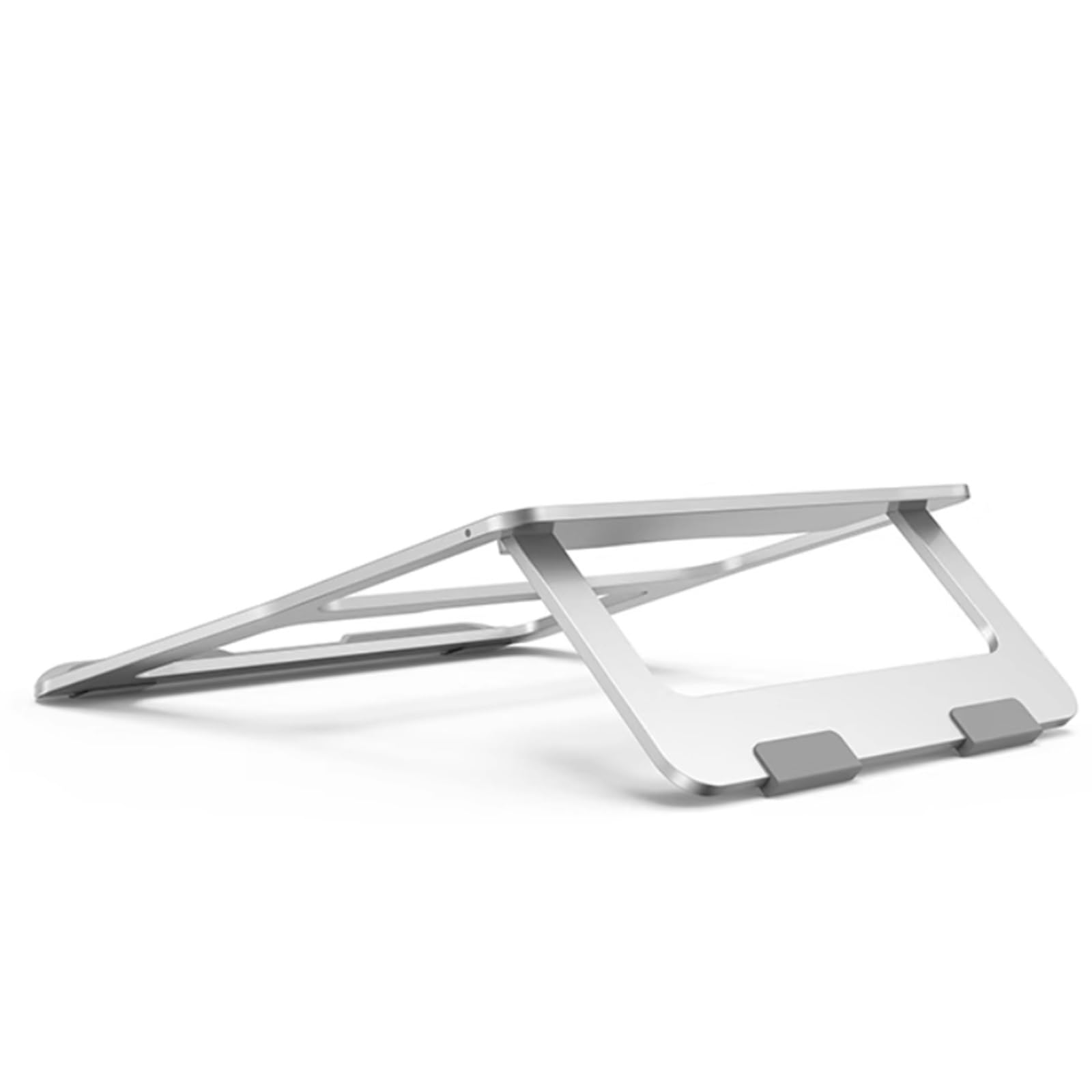 Supporto per computer Supporto for laptop pieghevole for scrivania, supporto ergonomico for laptop, alluminio, raffreddamento ventilato, supporto for notebook, antigraffio, tutti i laptop 15,6 pollici