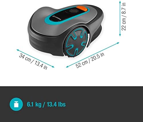 Bild 4 - Gardena Mähroboter SILENO minimo 250 m²: intelligenter Rasenmäher mit optimaler Konnektivität, mit Gardena Bluetooth App programmierbar, DE-Version (15201-20)