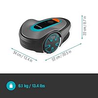 Gardena Mähroboter SILENO minimo 350 m² exklusiv für Amazon: intelligenter Rasenmäher mit optimaler Konnektivität, mit Gardena Bluetooth App programmierbar (15208-47) – Ansicht 9