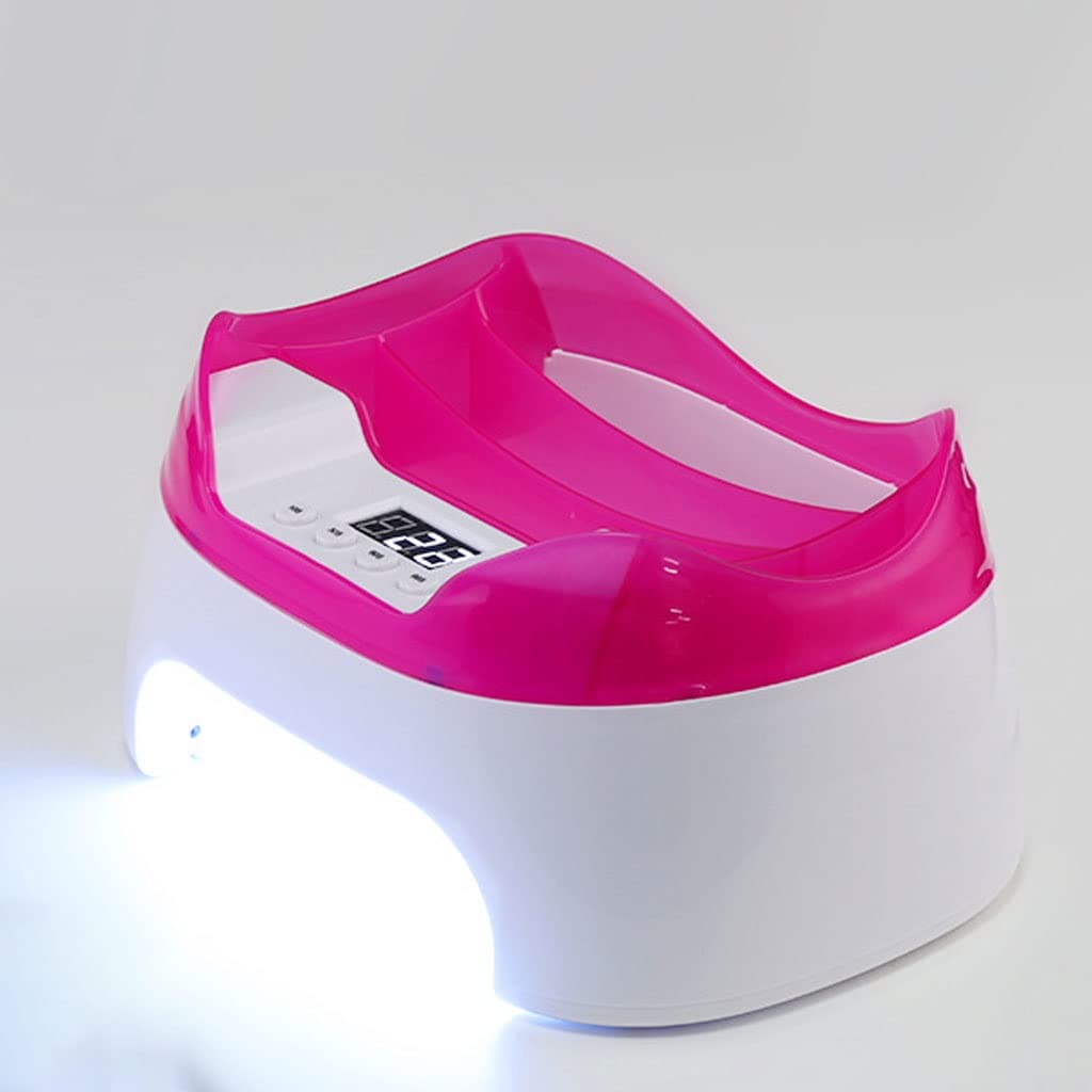 SYALEO Lampada Unghie Asciugatrice LED UV. Lampada for Unghie 110W Professionale Asciugacatura for Unghie Gel Light Nail Art Tools con sensore Automatico, LCD. Display Nail Dryer. in Casa