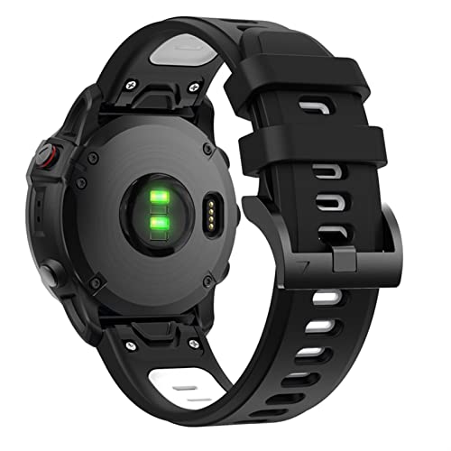 Bracelet en silicone 22mm Garmin Fenix 6 pour vos sessions de running et crossfit