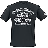 orange county choppers meme Großer Print auf der Brust Orange County Choppers OCC OG 3D Old English T-Shirt schwarz S