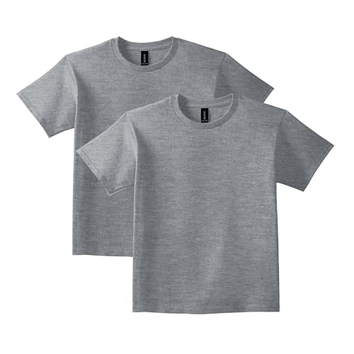 Image of Gildan Youth Ultra Cotton T-Shirt, Style G2000B, Multipack