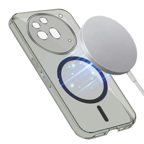 Image of Jkobi Lifetime Anti-Yellow MagSafe Compatible Clear Back Cover Case for Nothing Phone 3A Pro 5G (Sleek Hard Crystal | Shockproof and Camera Protection)