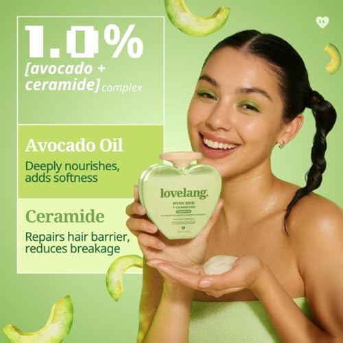 Image of Avocado + Ceramide Shampoo | Damage Repair & Moisture Lock | for Dry, Brittle Hair | Fruity Avocado Scent | 230ml