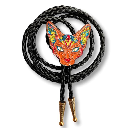 Image of Animal & Plant Bola Tie Bolo Tie Wedding Necklace for Men Women Groomsmen Western Cowboy Necktie