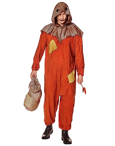 Spirit Halloween Adult Sam Jumpsuit - Trick r Treat Men ONE SIZE FITS MOST Multicolor