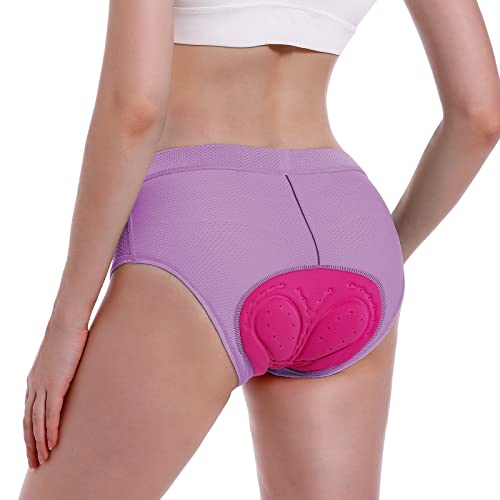 FEIXIANG Women's Cycling Knickers 4D Padded