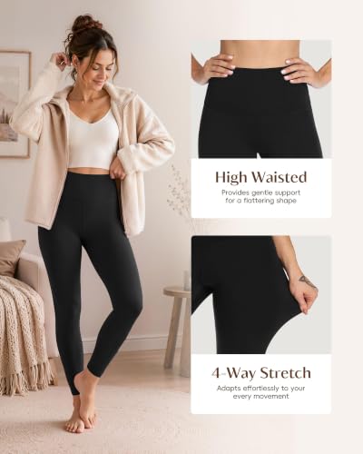 Fleece Lined Leggings Women - image 5