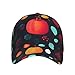 Pumpkin Flowers Baseball Cap Adjustable Size for Running Workouts and Outdoor Activities All Seasons