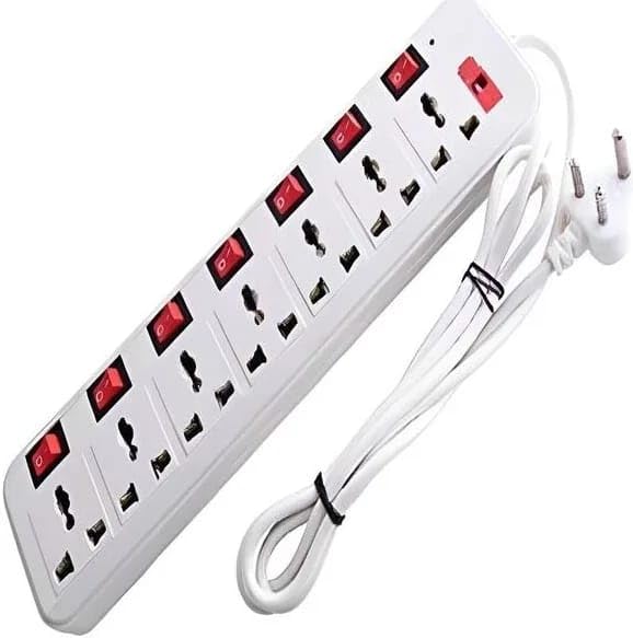 7 Socket Extension Board