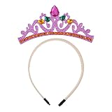 La diadema de corona creativa y elegante y estilo con diseño de diamantes de imitación hará que su vestido sea diferente.