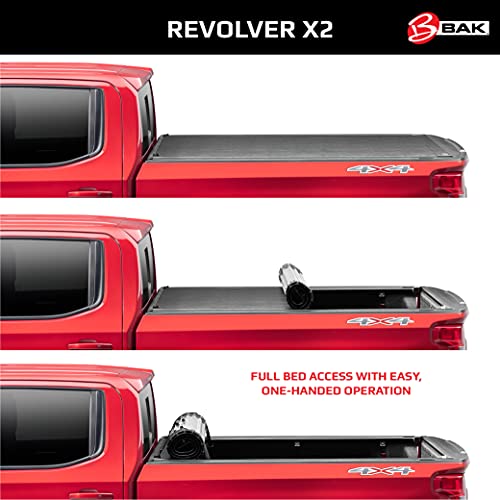 Bak Revolver X2 Hard Rolling Truck Bed Tonneau Cover | 39309 | Fits 2004 - 2014 Ford F-150 5' 6" Bed (66") #TOP2