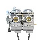 2 Cylinder PD26JS 26mm 250CC Carburetor for CBT 125/250 Model Motorcycle Engines ATVs Quad Go Kart Buggy