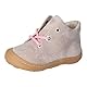 RICOSTA Mädchen Stiefel Cory, Baby und Kleinkinder Lauflernschuhe, Weite: Mittel, lose Einlage, terracare, Leder, Booties, kies/rosa (670), 19 EU