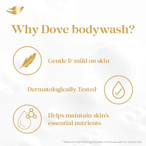 Image of Dove Sensitive Care Bodywash with Triple Hydration Serum, 825ml