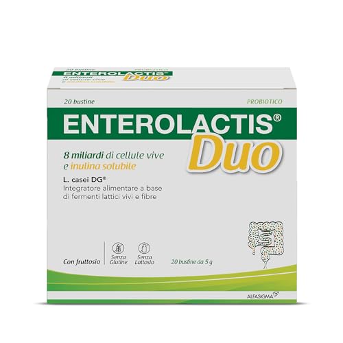 Enterolactis Duo 20 bustine solubili: probiotico che aiuta a favorire l’equilibrio intestinale