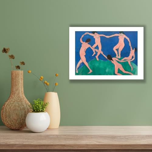 Matisse Dance I affiche mate moyenne pour masquer un mur vide - 3