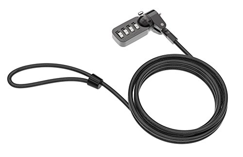 Maclocks CL37 4 Dial Laptop MacBook Combination Lock with 6-Foot Cable Security Slot Compatible