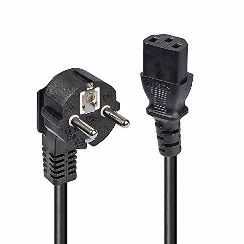 Lindy 30335 2m CEE7/7 Schuko C13 coupler Black power cable