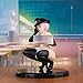 Zatanend Ecchi Figure Black Hat Girl,Anime Girl Figure Waifu Hentaii.Sexy +18 Uncensored Collection Statue Gift Model Toys No Box