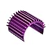 uxcell Aluminum Electric Engine Motor Heatsink Fins Cooling Purple For RC 380 390 Size Brushed Brushless RC Car Accessories