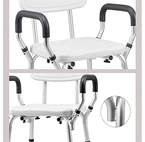 Tabouret de bain antidérapant pour sécuriser la douche des aînés