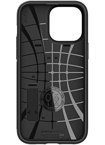 Spigen Slim Armor iPhone 14 Pro Noir : coque antichoc double couche - 6