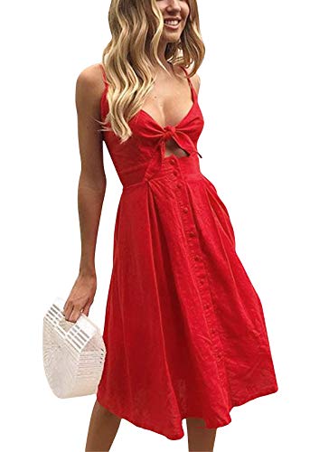WonderBabe V Profundo Big Swing Saia Vest Halter Vestido Das Mulheres Abrem O Temperamento Trase Ver