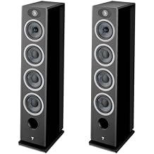 Focal Vestia No3 Slender 3-Way Floorstanding Loudspeakers Finished in Black - Pair