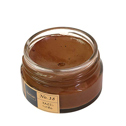 Saphir Shoe Cream, Beaute du Cuir Creme Surfine, 50ml Jar (Hazel)