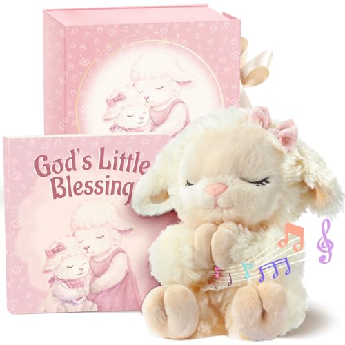 Baptism Gifts for Girl, Catholic Christening, Baby Dedication & Baptismal Gift Set for Baby Girls & Kids - with 9