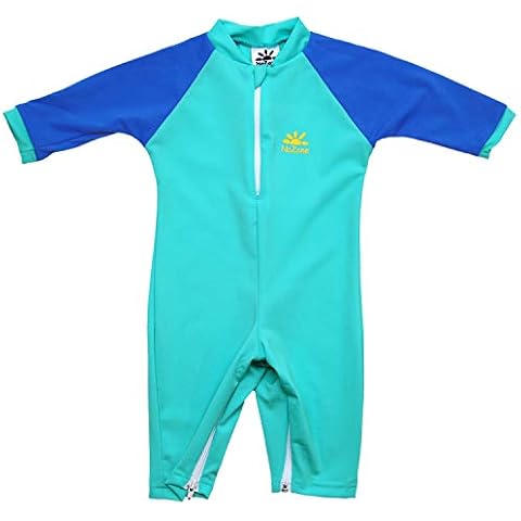 Nozone Fiji Sun Protective Baby Swimsuit in Aquatic/Blue, 18-24 Months Cover